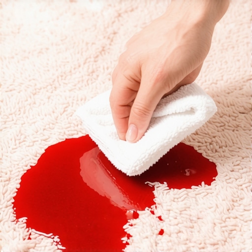 The Best Way to Treat Red Wine Stains on Light-Colored Rugs