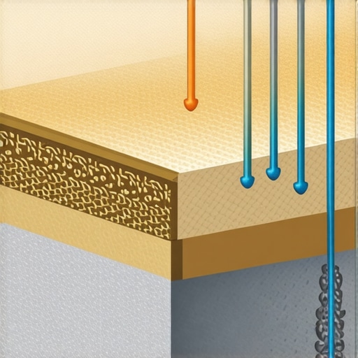 The Carpet Wicking Effect Explained Diagram illustrating how dirt wicks from the base of carpet fibers to the surface during drying.