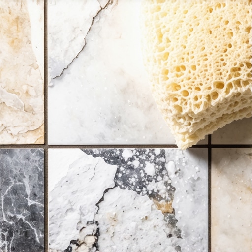 The Only Way to Remove Grout Haze from Textured Stone Tiles