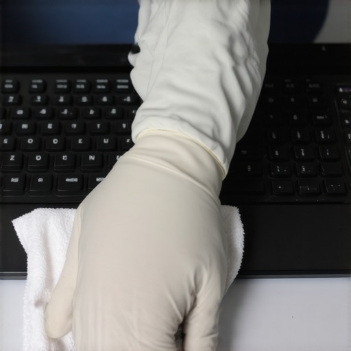 The Professional Method for Sanitizing Commercial Keyboards Without Liquid Damage