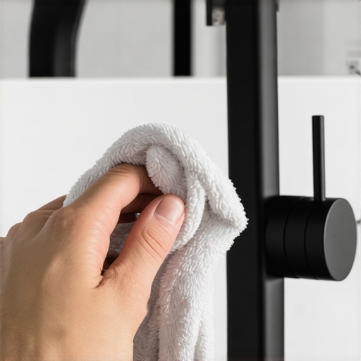 The Proper Move for Cleaning Matte Black Faucets to Avoid Spots