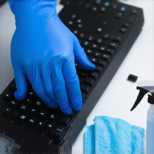 The Safest Way to Sanitize Shared Keyboards and Computer Mice