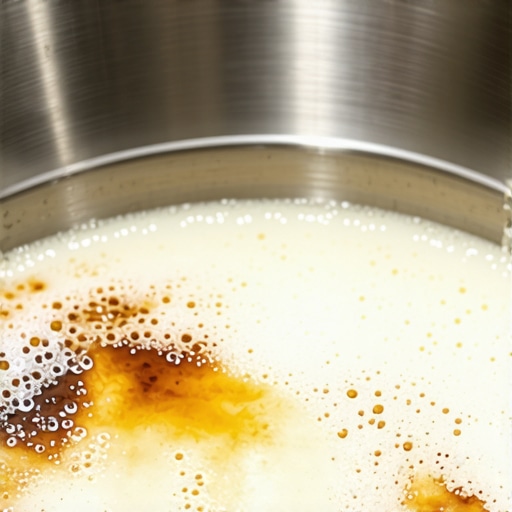 The Trick to Removing Burnt Milk from a Stainless Steel Pan