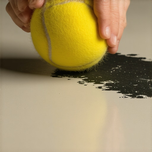 The Trick to Removing Scuff Marks from Linoleum with a Tennis Ball