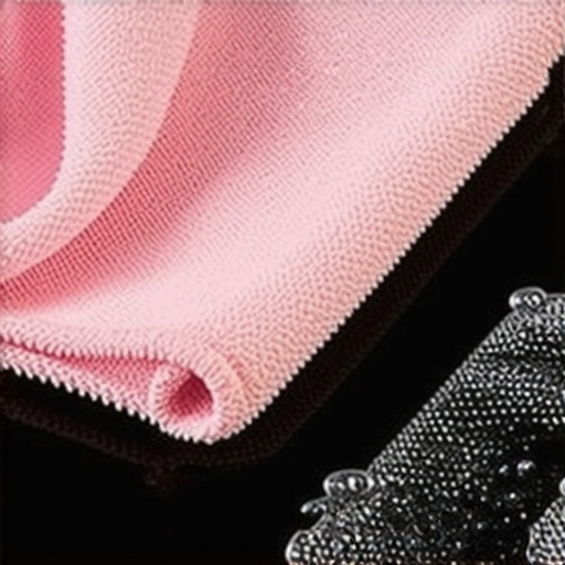 Close-up of cleaning residue vs a clean surface