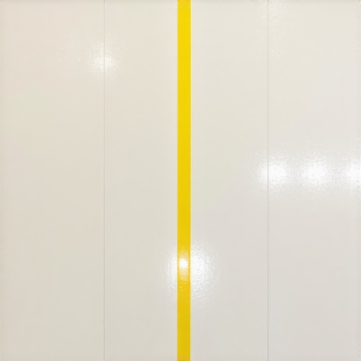 Comparison of a clean school floor vs one with cleaning residue streaks